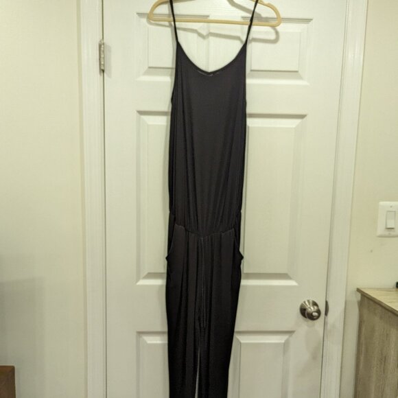 Pinkblush Pants - Pinkblush Black Maternity Jumpsuit Size Medium